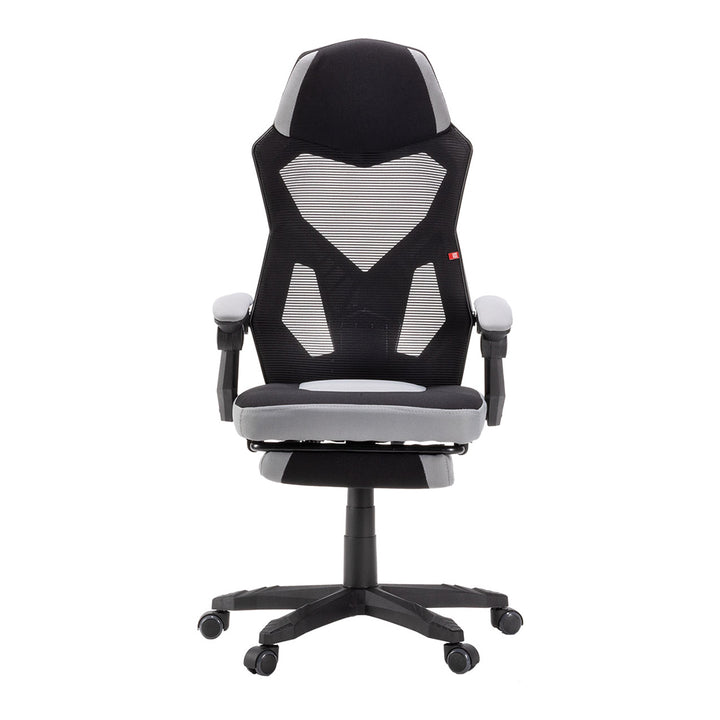 The Decorators: Scaun birou pivotant de gaming VOX Arrow, negru/gri
