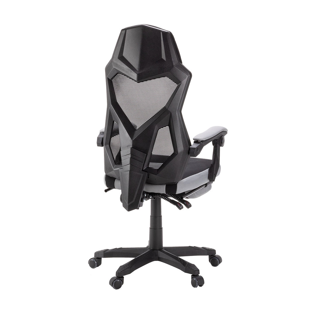 The Decorators: Scaun birou pivotant de gaming VOX Arrow, negru/gri