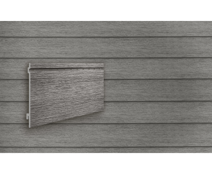 The Decorators: Placare pentru exterior Kerrafront VOX Wood Design Gri Argintiu FS 201 (1cutie/2.16 mp sau 1.062 mp CONNEX)