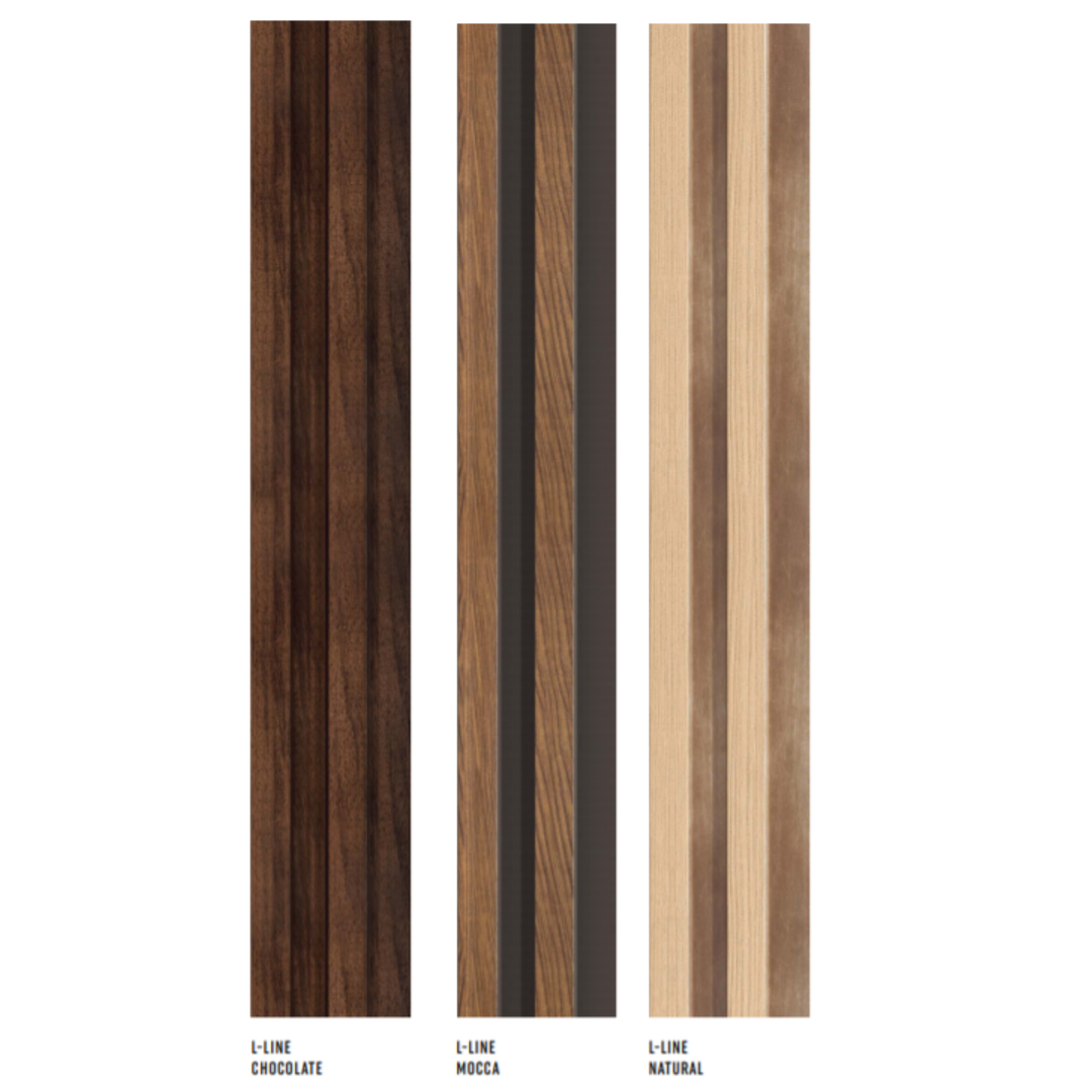 The Decorators: Riflaj decorativ -Linerio L-Line Chocolate- 1 buc