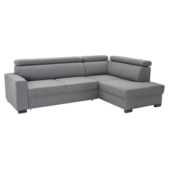 The Decorators: Canapea extensibila cu sezlong pe partea dreapta VOX Milton