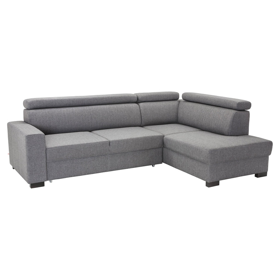 The Decorators: Canapea extensibila cu sezlong pe partea dreapta VOX Milton