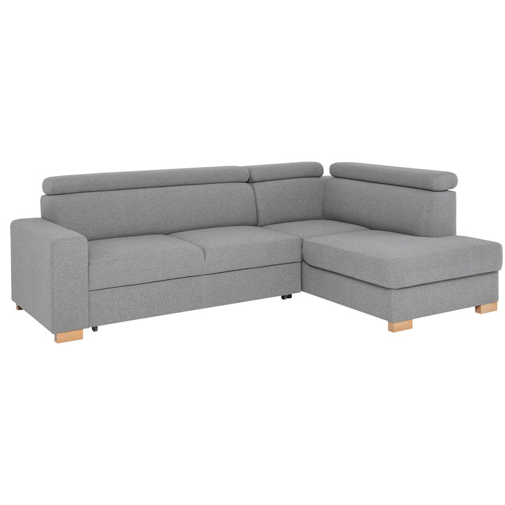 The Decorators: Canapea extensibila cu sezlong pe partea dreapta VOX Milton