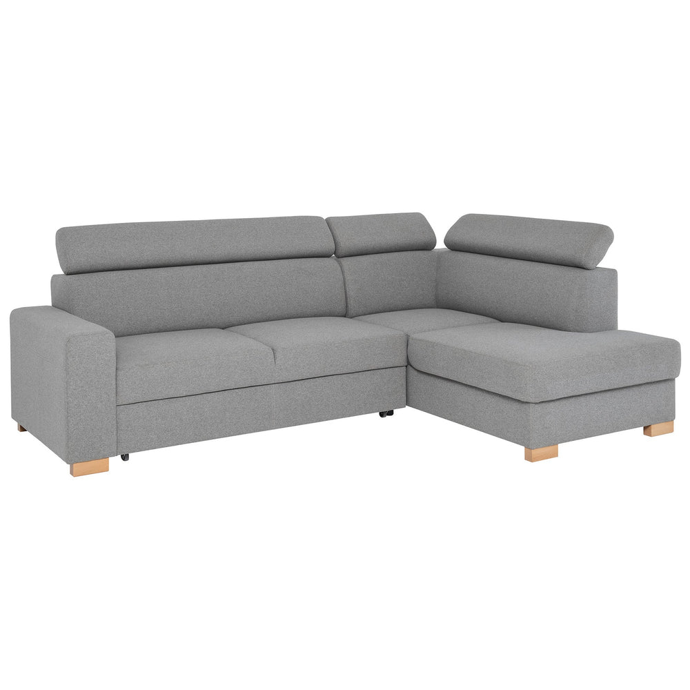 The Decorators: Canapea extensibila cu sezlong pe partea dreapta VOX Milton