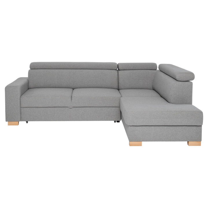 The Decorators: Canapea extensibila cu sezlong pe partea dreapta VOX Milton