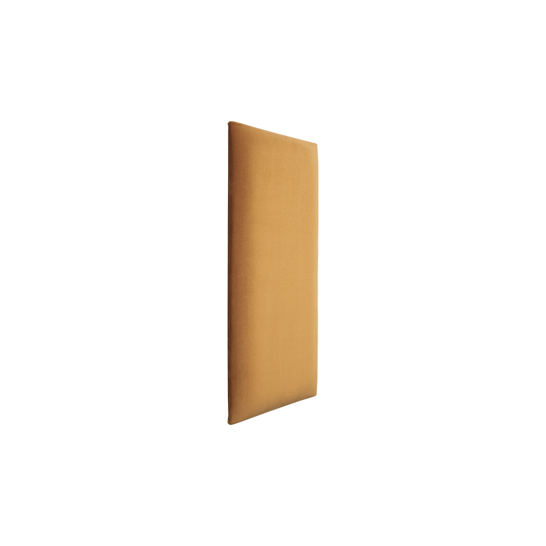 The Decorators: Panou tapitat Regular 1 Villo Soform Catifea galben 30/60 cm