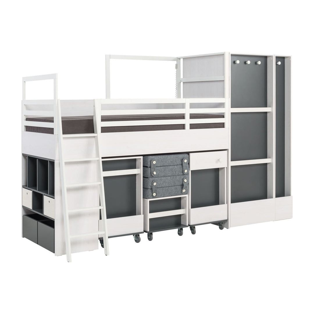 The Decorators: Biblioteca pentru pat multifunctional VOX Nest