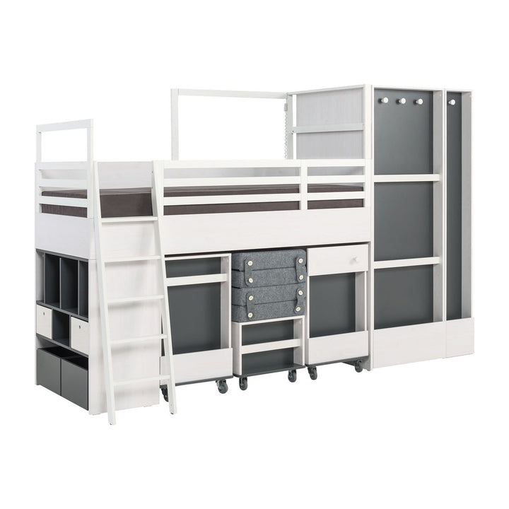 The Decorators: Biblioteca pentru pat multifunctional VOX Nest