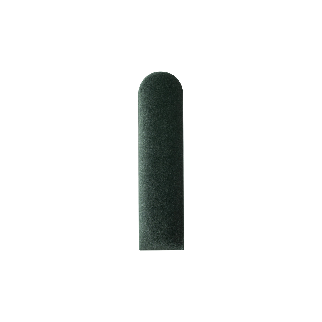 Panou tapitat Oval 1 Vox Soform Catifea verde 15/60 cm