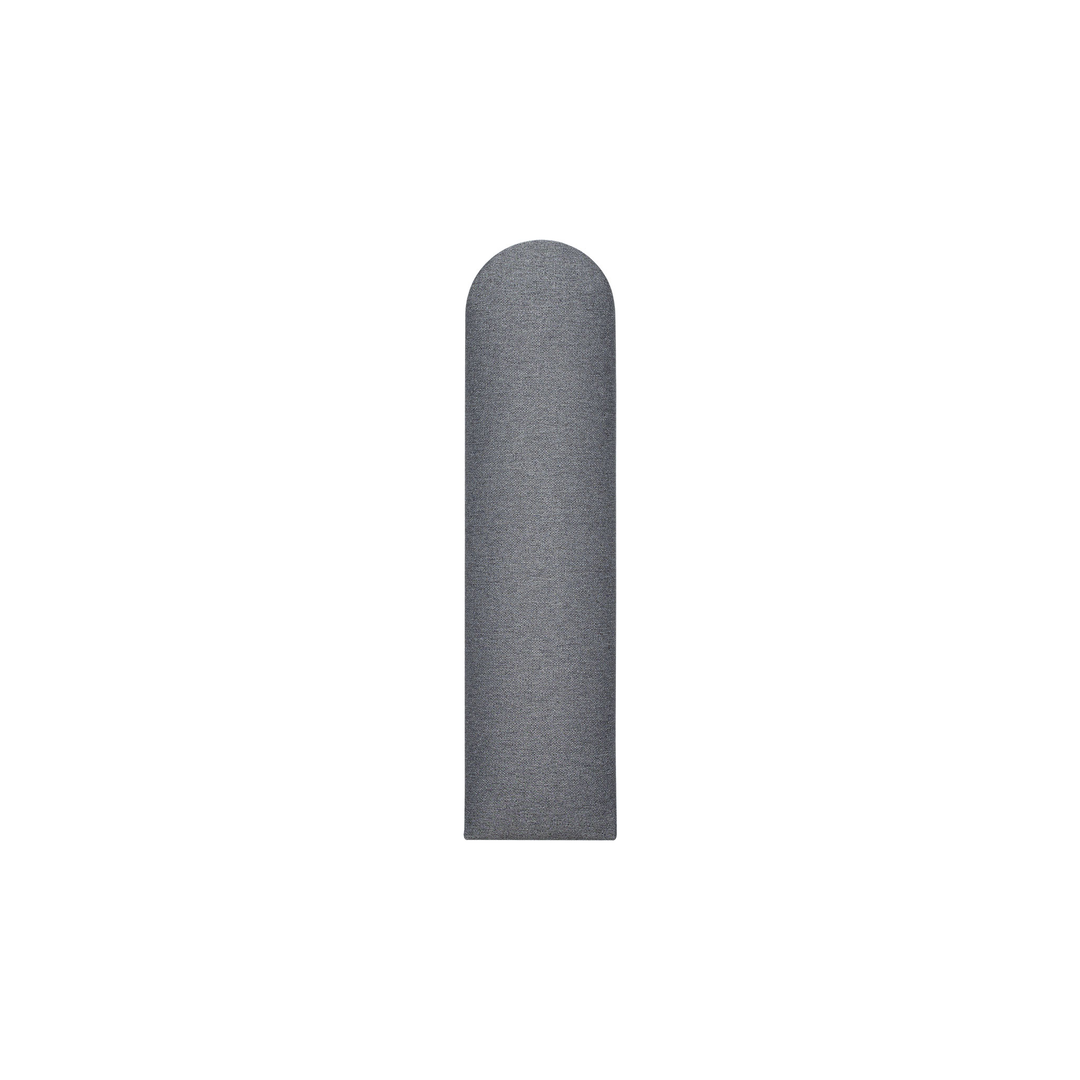 The Decorators: Panou tapitat Oval 1 Villo Soform Tweed grafit 15/60 cm