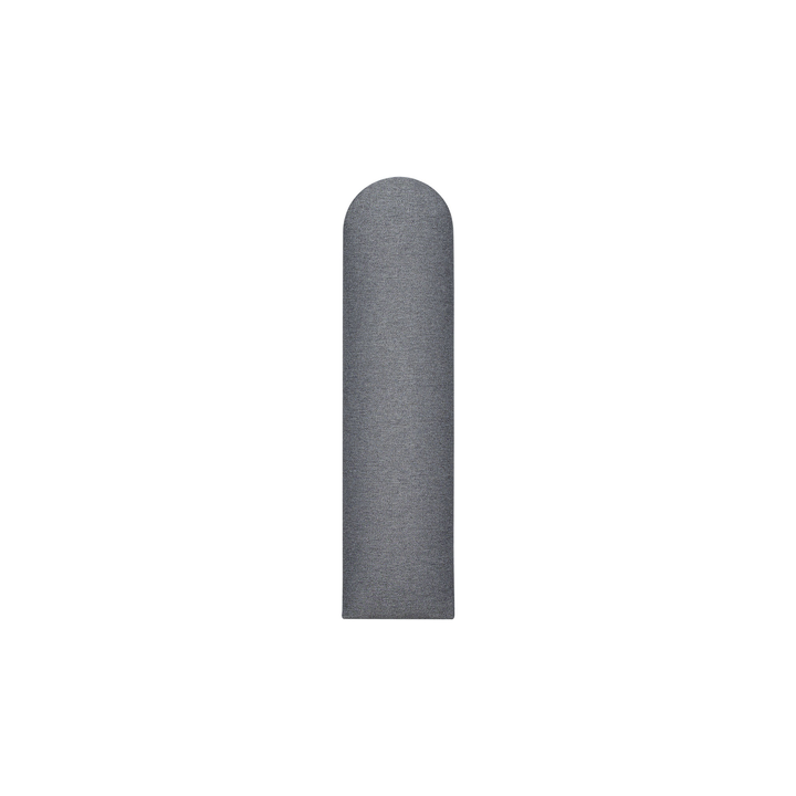 The Decorators: Panou tapitat Oval 1 Villo Soform Tweed grafit 15/60 cm