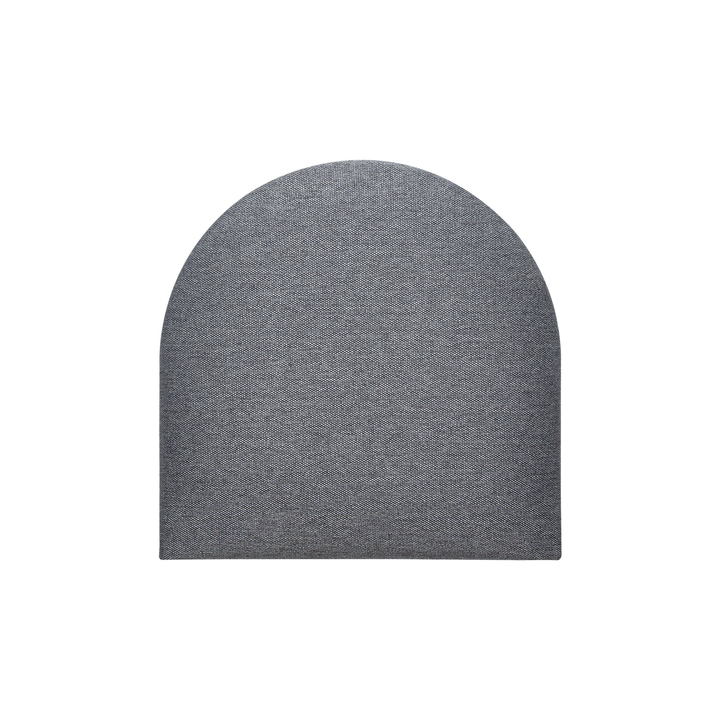 The Decorators: Panou tapitat Oval 2 Villo Soform Tweed grafit 30/30 cm