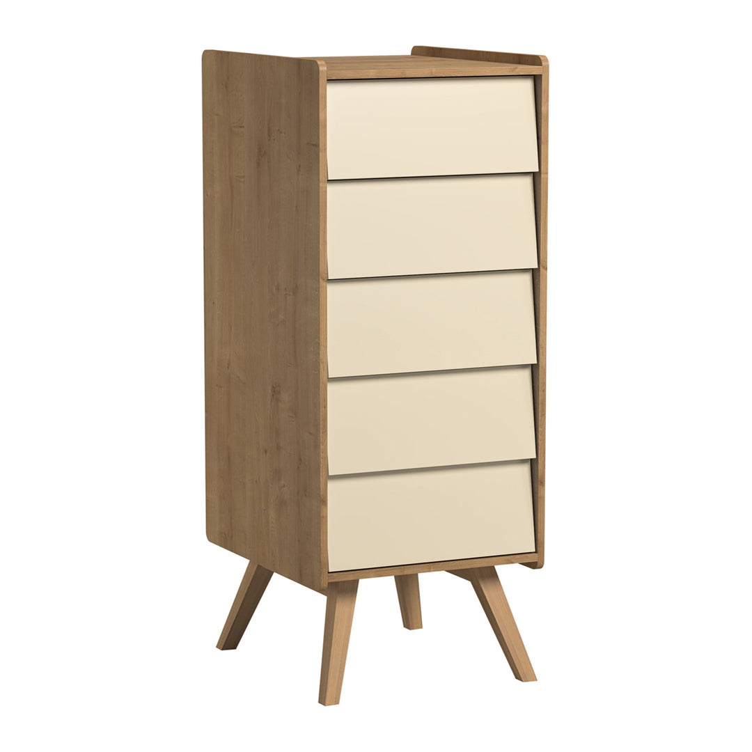 The Decorators: Comoda 5 sertare VOX Baby Vintage