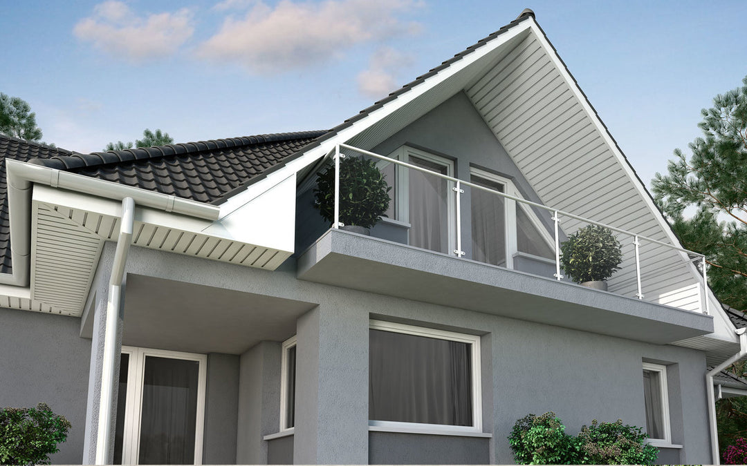 The Decorators: Glaf universal PZ-607, alb, pachet 2 bucati de 3 m lungime
