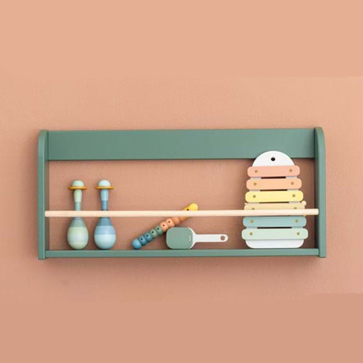 The Decorators: Mini Xilofon pentru copii, Toys, lemn, multicolor, 26x19x3 cm