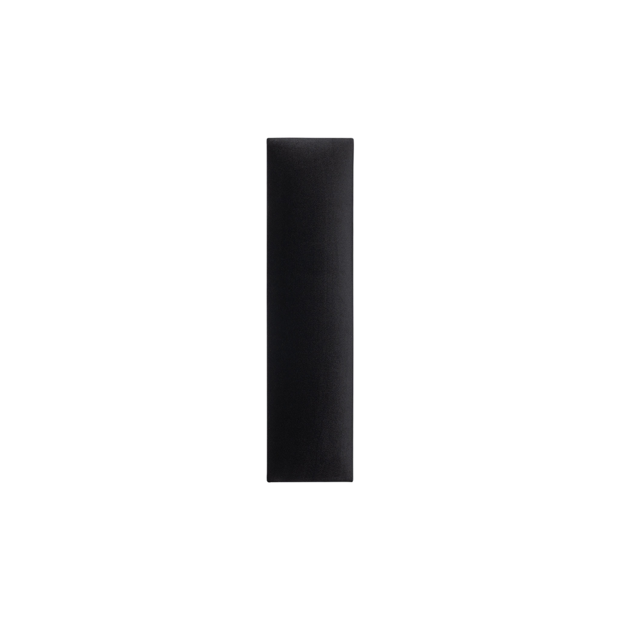 The Decorators: Panou tapitat Regular 2 Villo Soform Catifea negru 15/60 cm