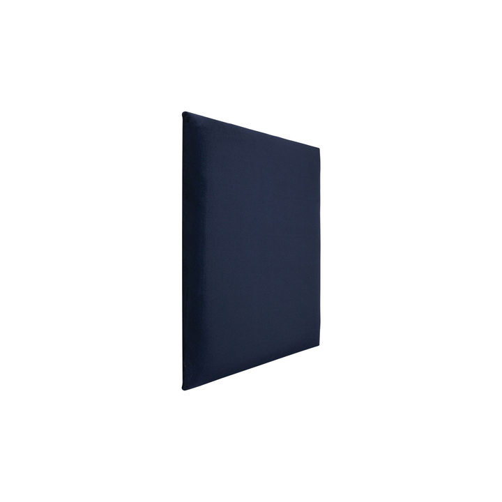 The Decorators: Panou tapitat Regular 3 Villo Soform Catifea bleumarin 60/60 cm