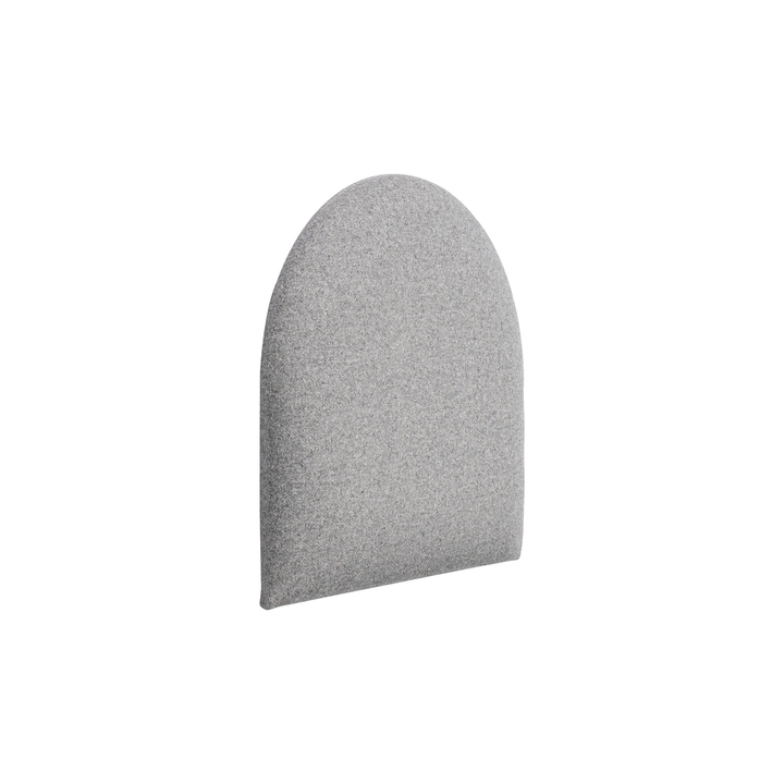 Panou tapitat Oval 2 Vox Soform Lana gri 30/30 cm