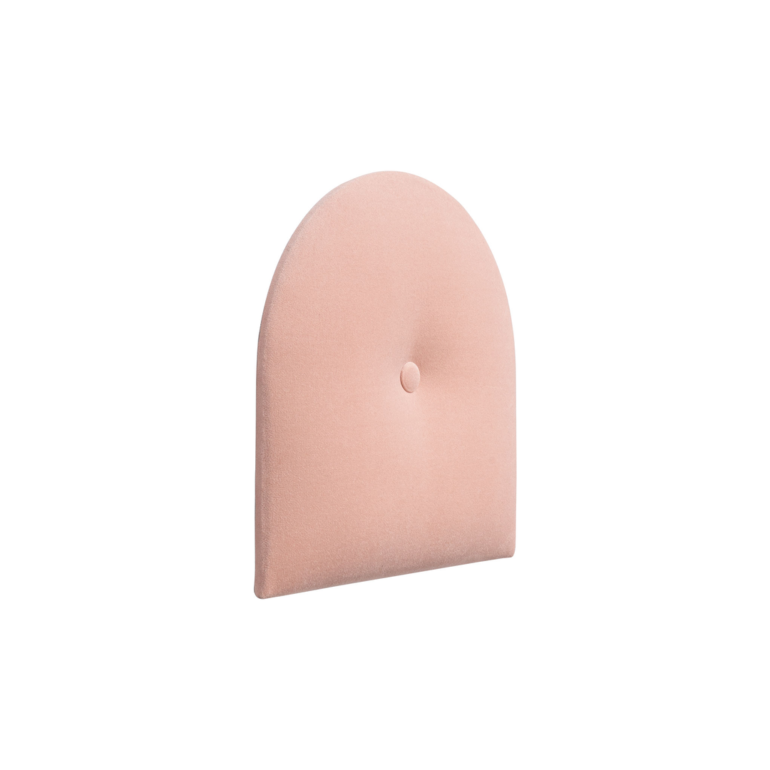 Panou tapitat Oval 3 Vox Soform Catifea roz 30/30 cm