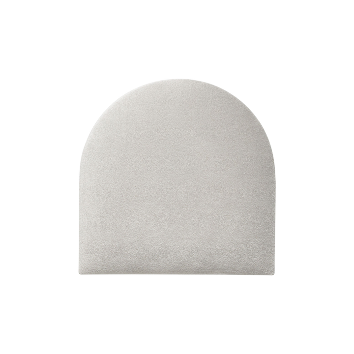 Panou tapitat Oval 2 Vox Soform Catifea gri 30/30 cm