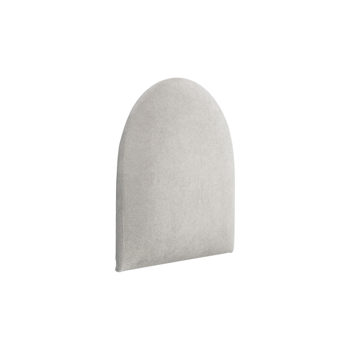 Panou tapitat Oval 2 Vox Soform Catifea gri 30/30 cm