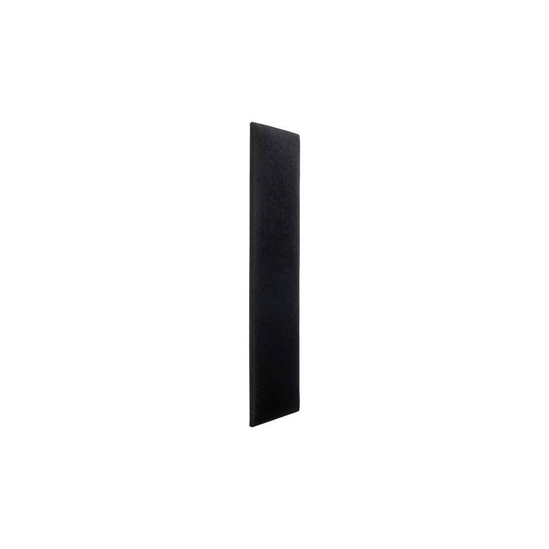 The Decorators: Panou tapitat Regular 2 Villo Soform Catifea negru 15/60 cm