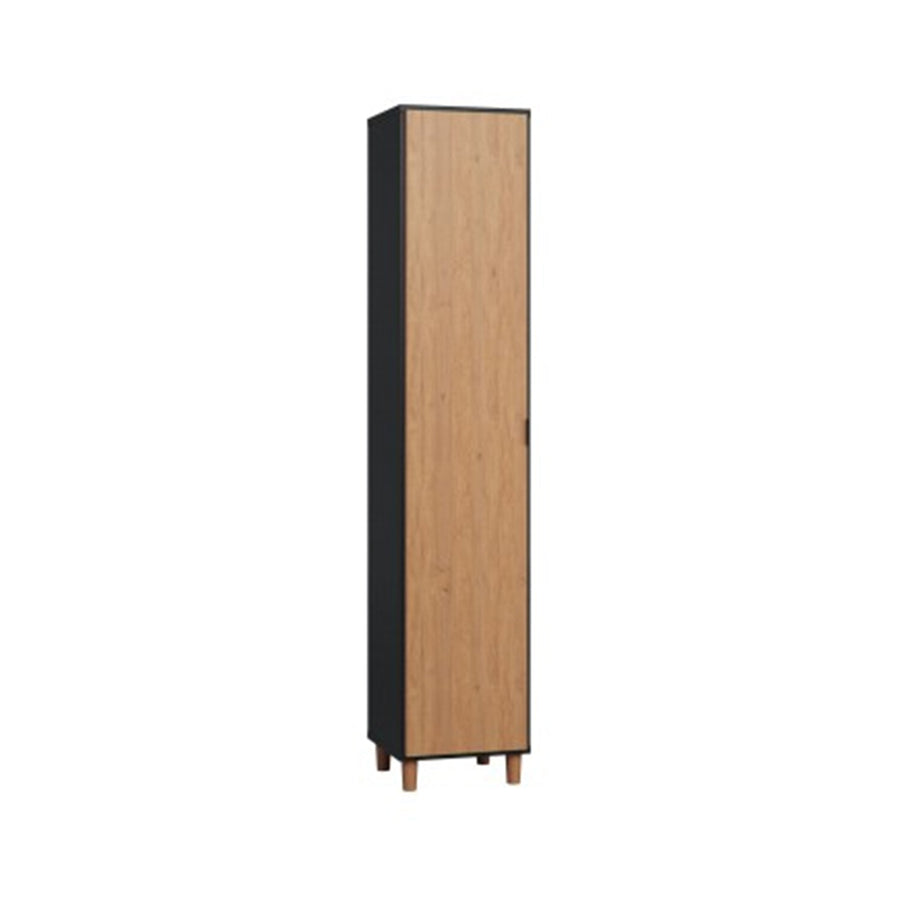 Biblioteca ingusta cu usa 1x5 diverse finisaje VOX Simple 39x38x185 cm