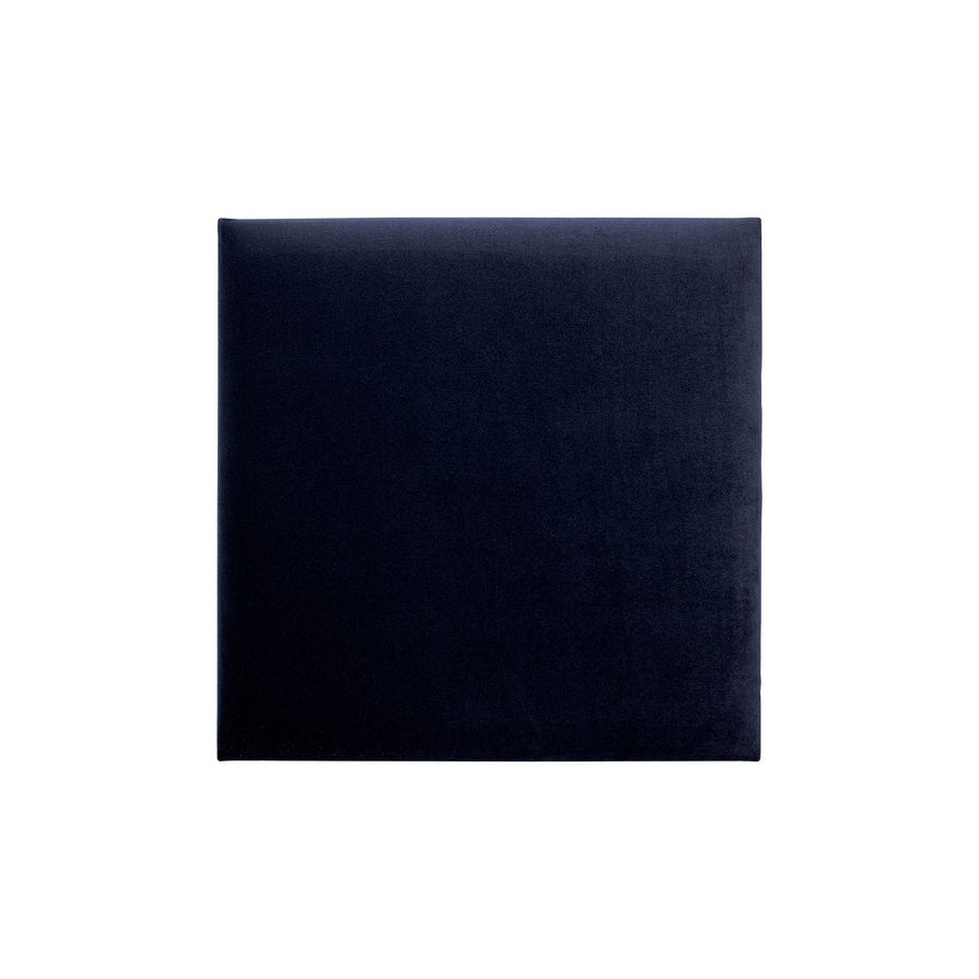 The Decorators: Panou tapitat Regular 3 Villo Soform Catifea bleumarin 60/60 cm