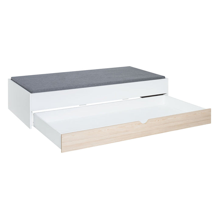 Sertar pentru pat VOX Stige, pal laminat, alb, 197*85 cm