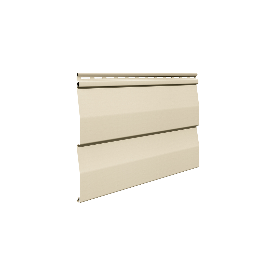 The Decorators: Lambriu pentru exterior siding vinil Vifront Unicolor Bej SV-01 (1 cutie/9.63 mp)