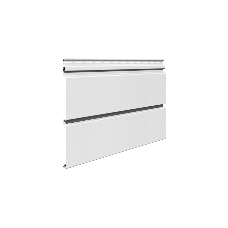 The Decorators: Lambriu pentru exterior siding vinil Vifront Unicolor Alb SV-05 (1 cutie/8,64 mp)
