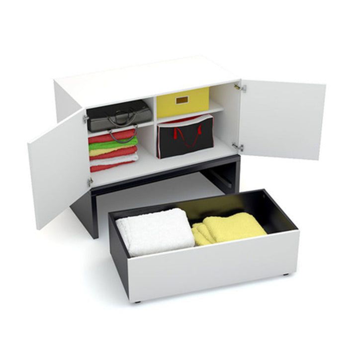 The Decorators: Dulap 2 usi cu baza cu sertar VOX Young Users 106X88cm