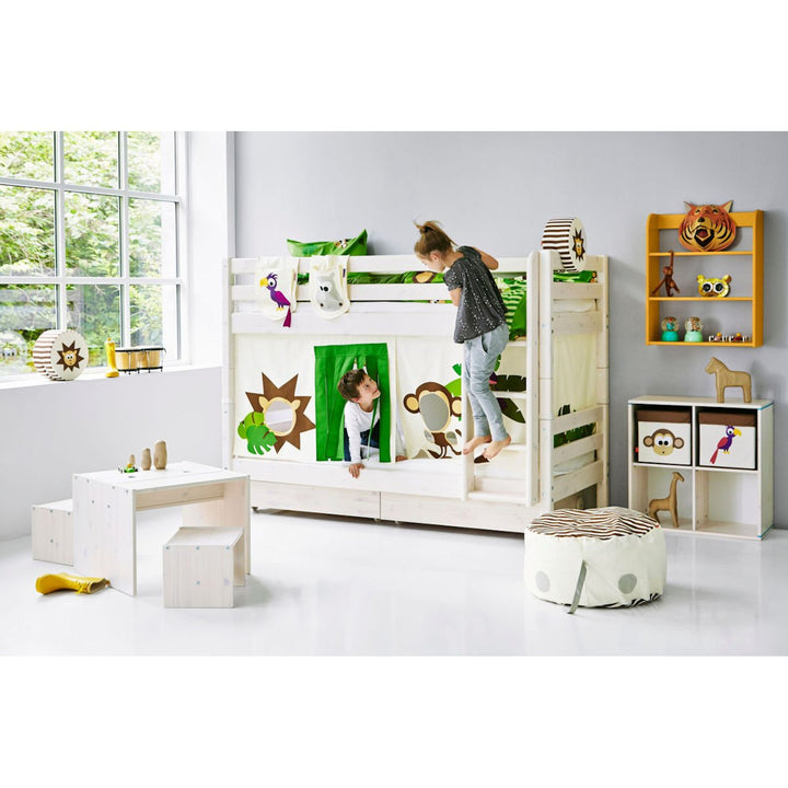 The Decorators: Lenjerie pat Flexa Jungle 140x200cm/80x80cm