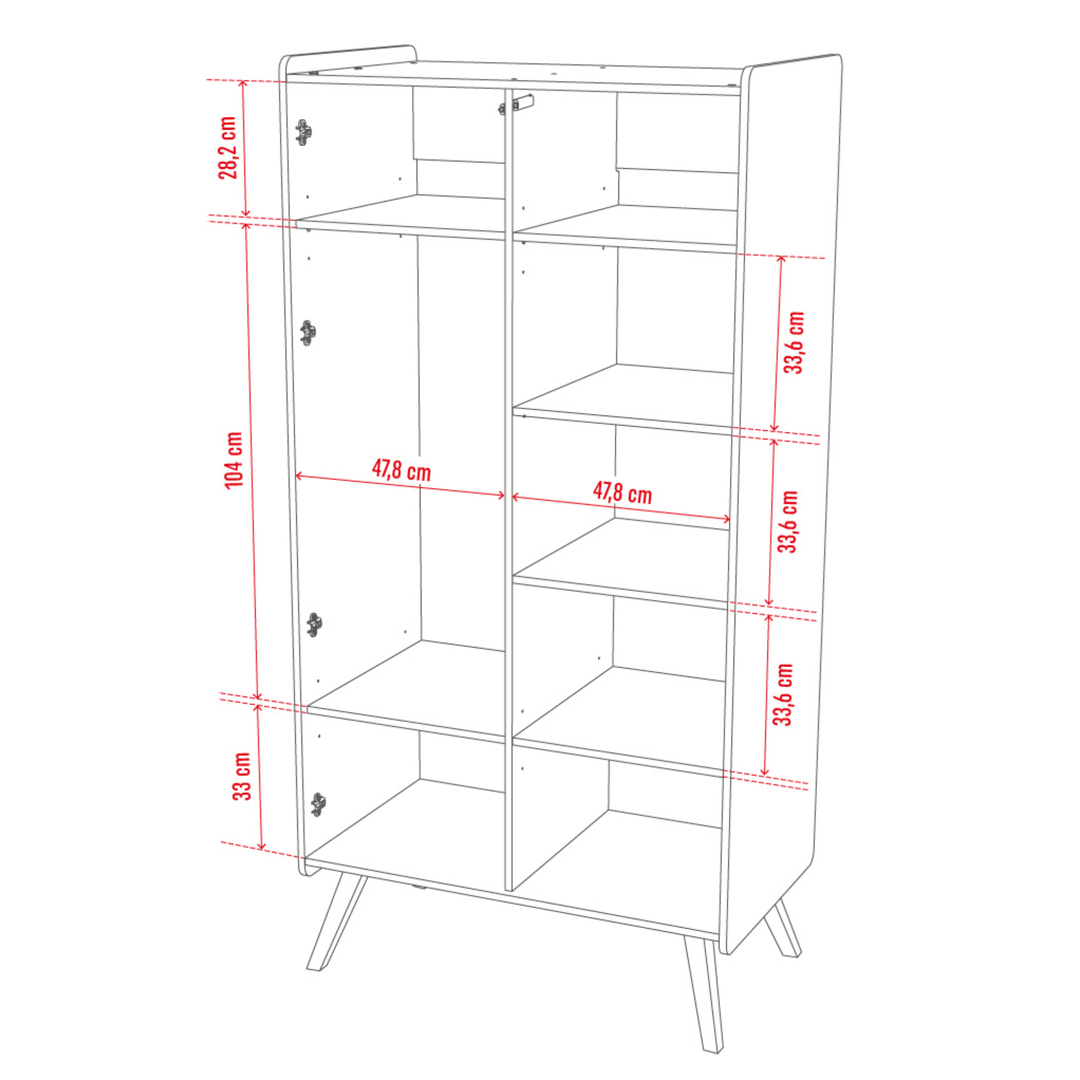The Decorators: Dulap cu 2 usi VOX Baby Vintage 100x200cm