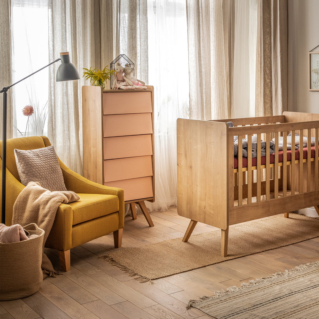 The Decorators: Comoda 5 sertare VOX Baby Vintage