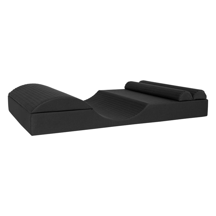 The Decorators: Saltea Crawler cu accesoriu cilindric VOX 90x200, negru