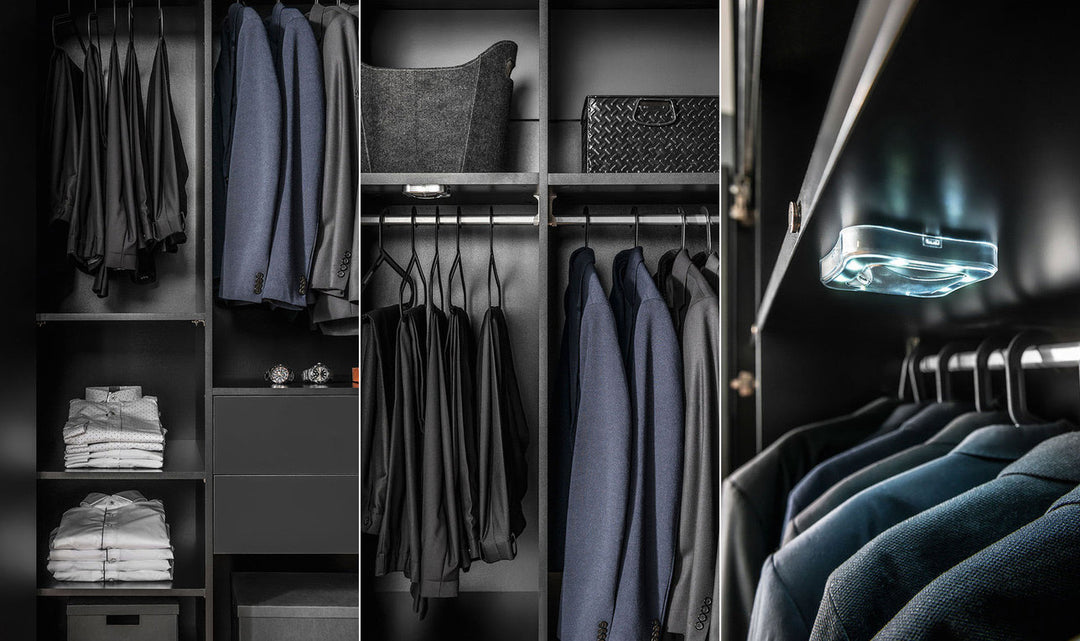 The Decorators: Dulap 4 usi VOX Simple 185x240 cm, negru
