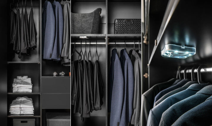 The Decorators: Dulap 4 usi VOX Simple 185x240 cm, negru