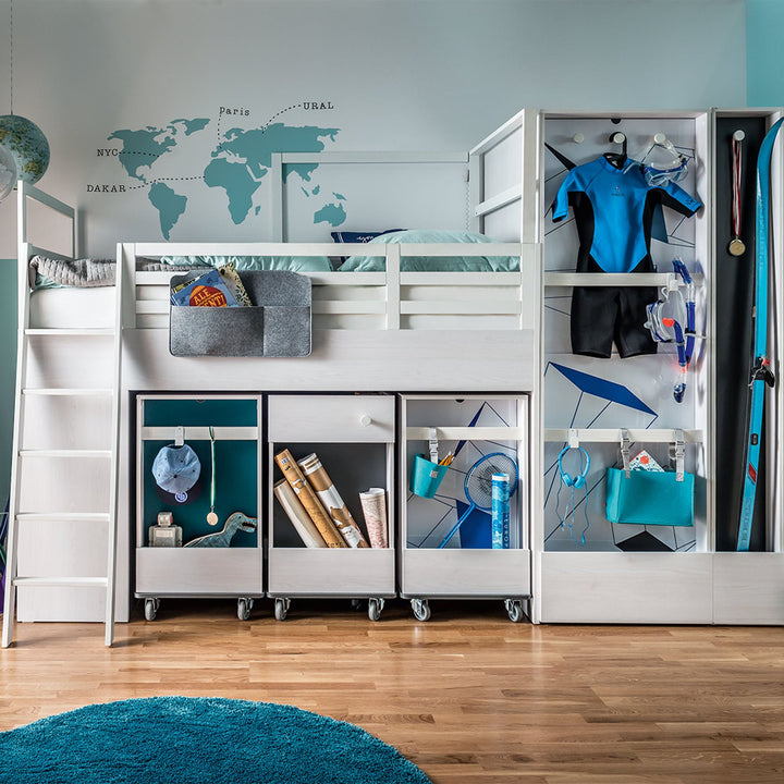 The Decorators: Biblioteca pentru pat multifunctional VOX Nest