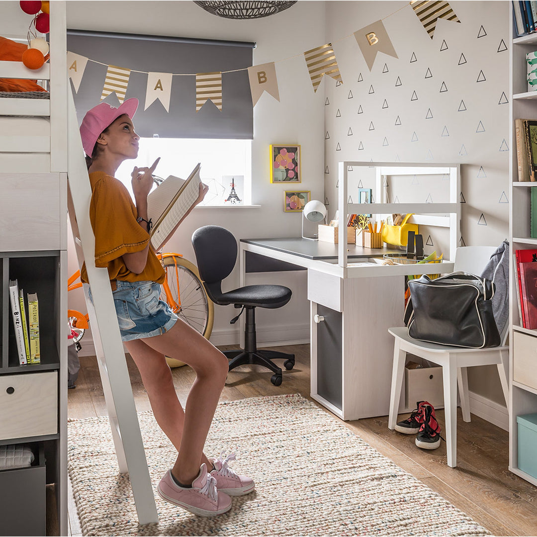 The Decorators: Cadru cu lampa pentru biroul VOX Nest pal, alb