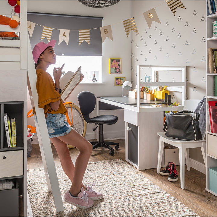 The Decorators: Cadru cu lampa pentru biroul VOX Nest pal, alb