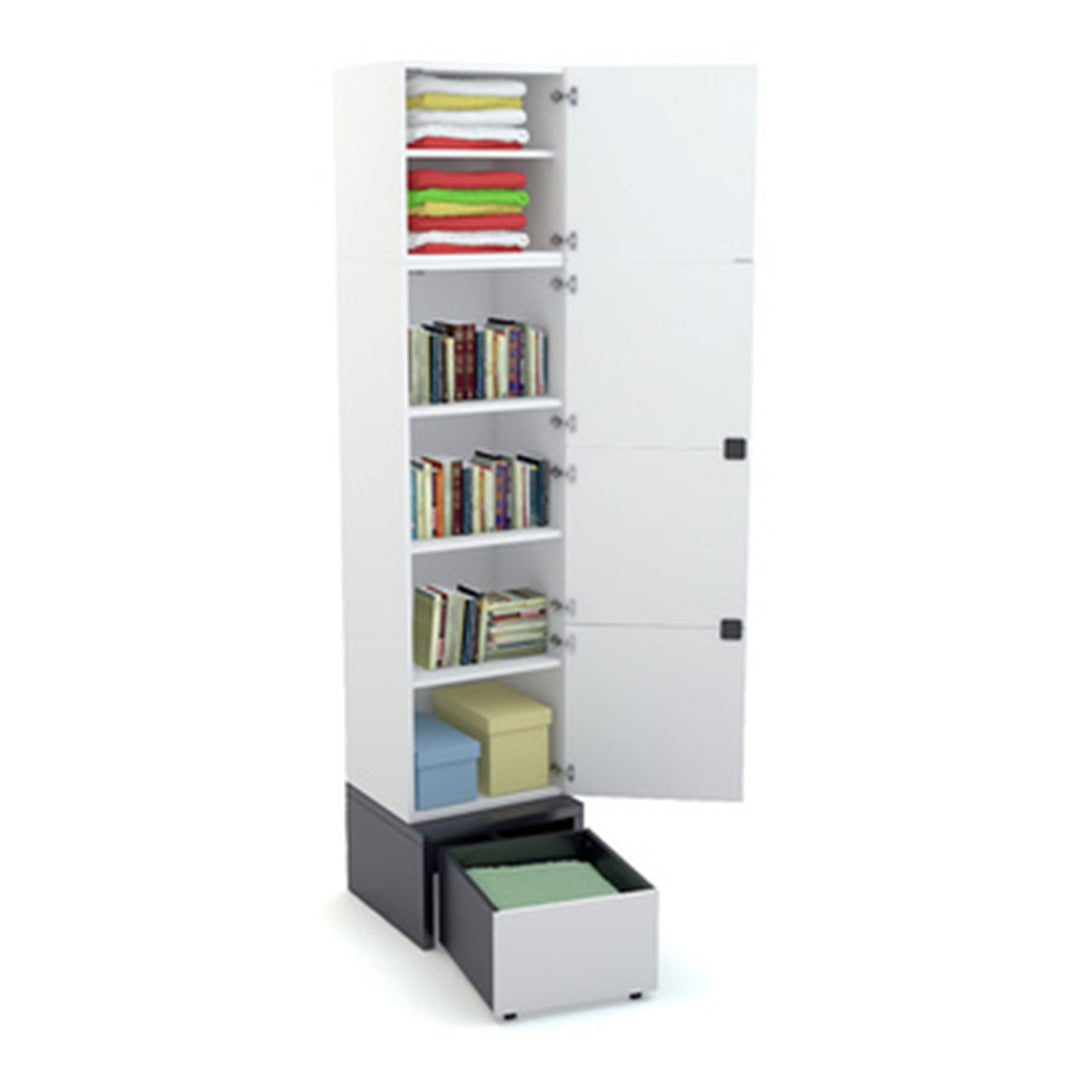 The Decorators: Dulap cu o usa cu baza cu sertar VOX Young Users 54x194cm
