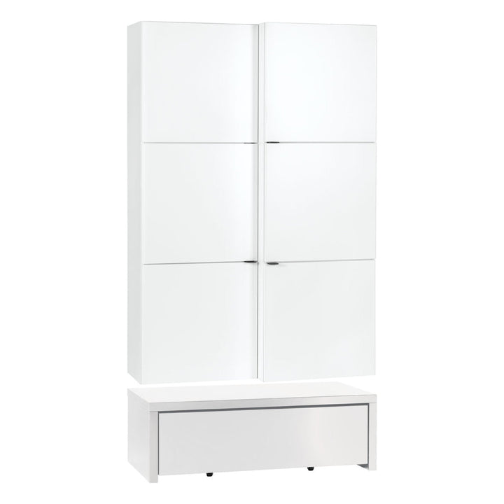 Biblioteca inchisa + baza cu sertar VOX Young Users 106*53 cm